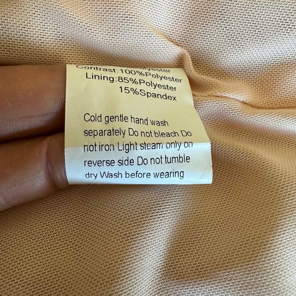 Anthropologie HD In Paris Lace Midi Dress V Neck Spaghetti Straps Grey Pink Colo - Picture 8 of 9